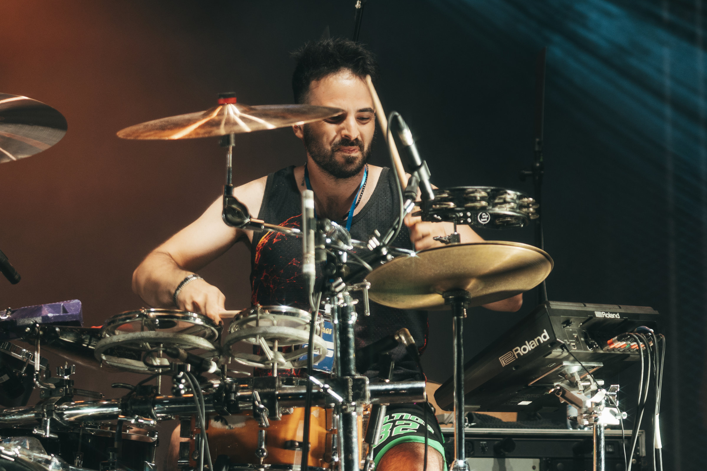 Energia live — luce laterale